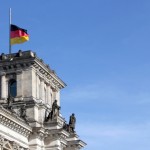 Reichstag auf Halbmast